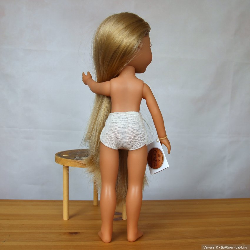 Berjuan кукла Ева блондинка, без одежды, 34 см, № 7 (фото 6)