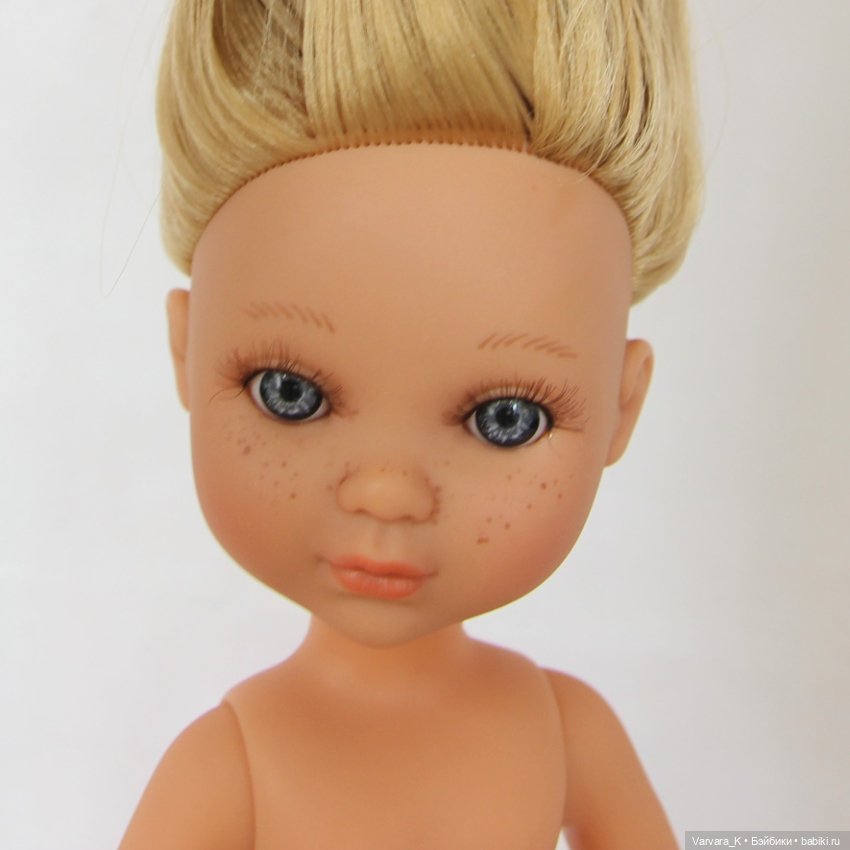 Berjuan кукла Ева блондинка, без одежды, 34 см, № 6 (фото 10)
