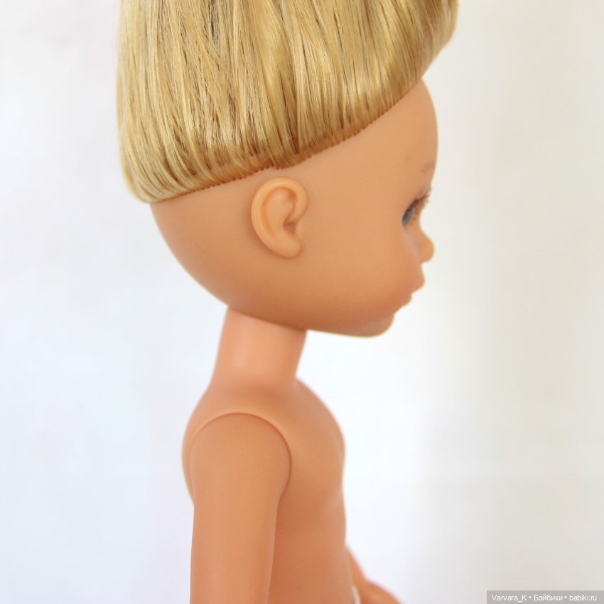 Berjuan кукла Ева блондинка, без одежды, 34 см, № 5 (фото 9)