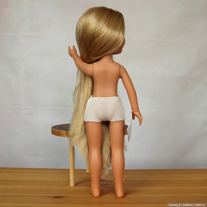 Berjuan кукла Ева блондинка, без одежды, 34 см, № 9 (фото 7)