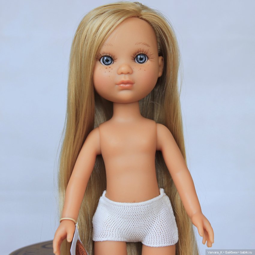 Berjuan кукла Ева блондинка, без одежды, 34 см, № 9 (фото 2)