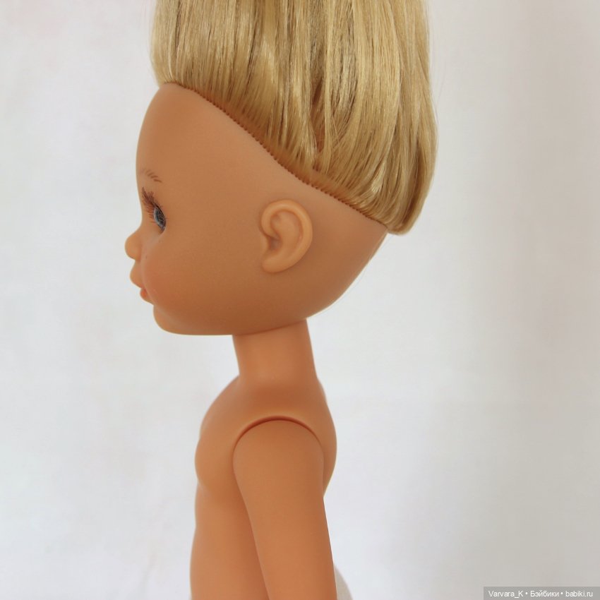 Berjuan кукла Ева блондинка, без одежды, 34 см, № 9