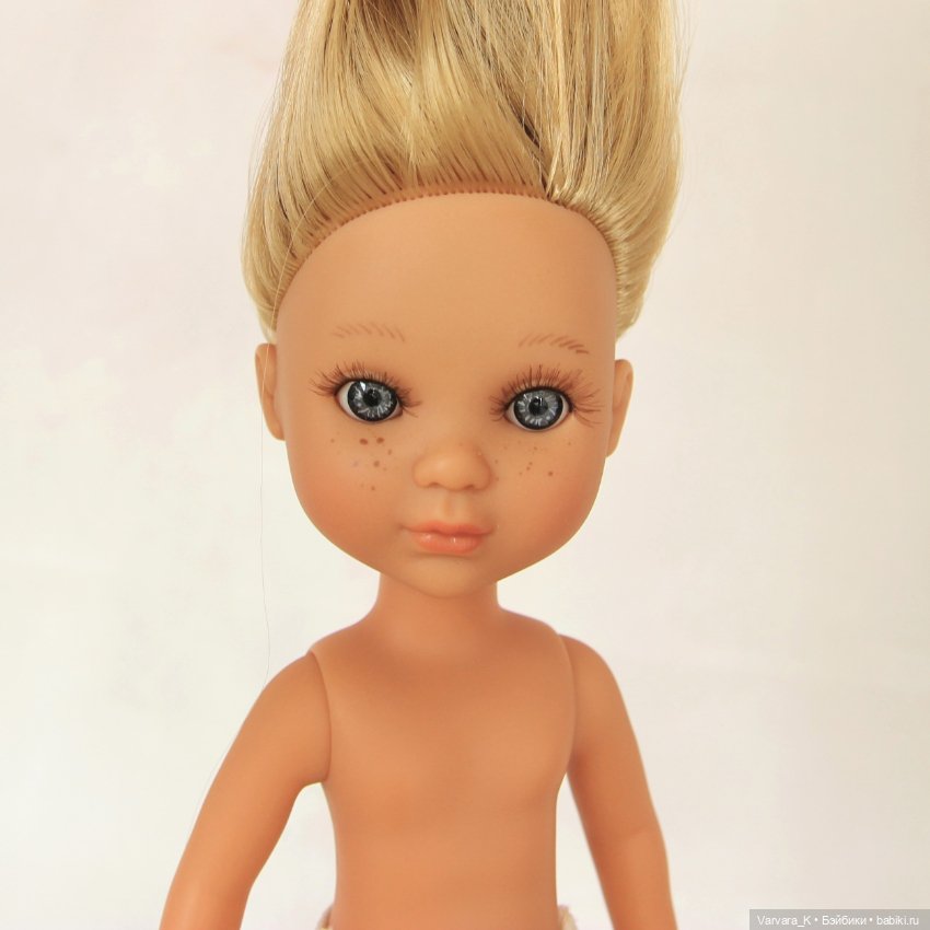 Berjuan кукла Ева блондинка, без одежды, 34 см, № 9 (фото 8)