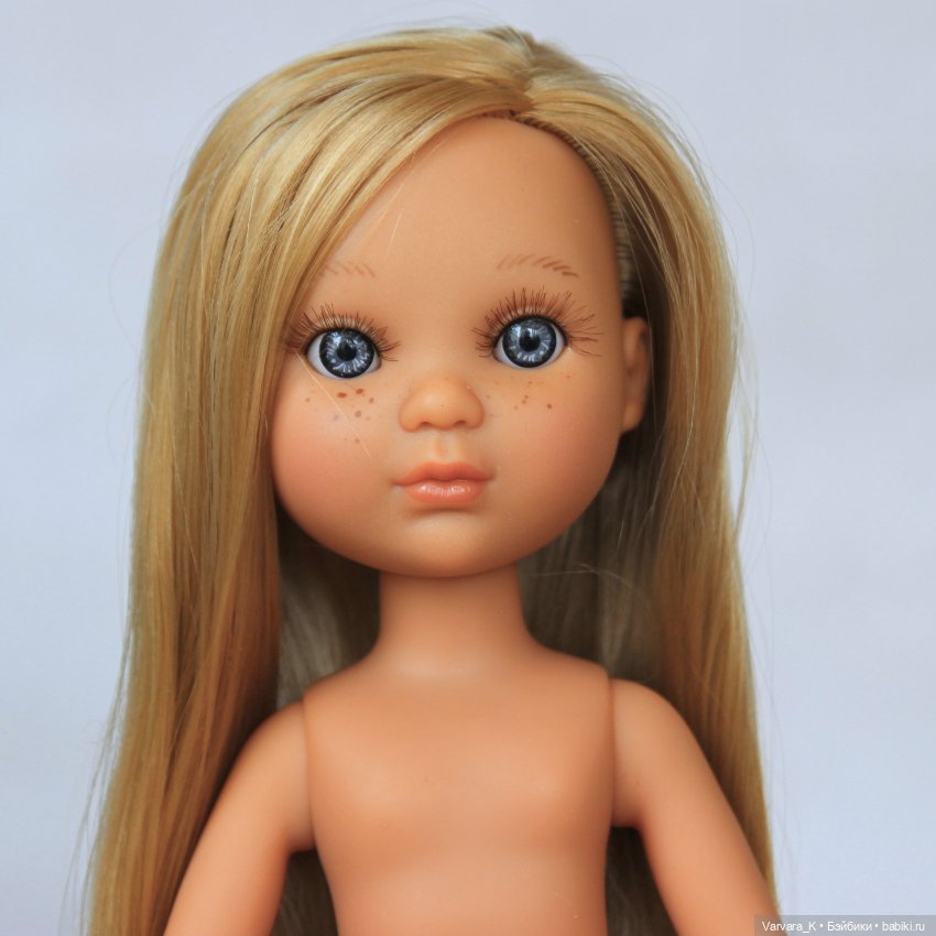 Berjuan кукла Ева блондинка, без одежды, 34 см, № 9 (фото 3)