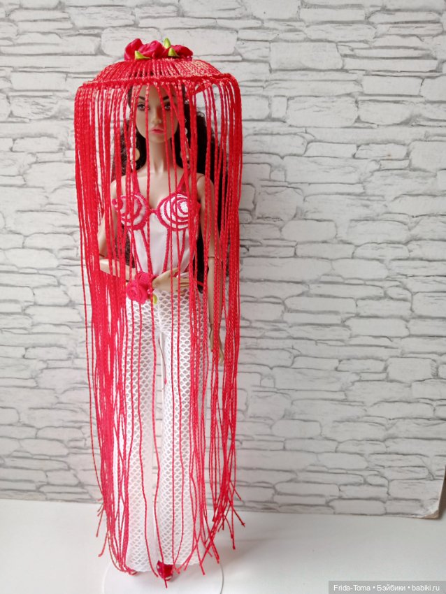 Шляпа на Поппи Паркер барби интегрити Дисней вордбокс Момоко (фото 2)