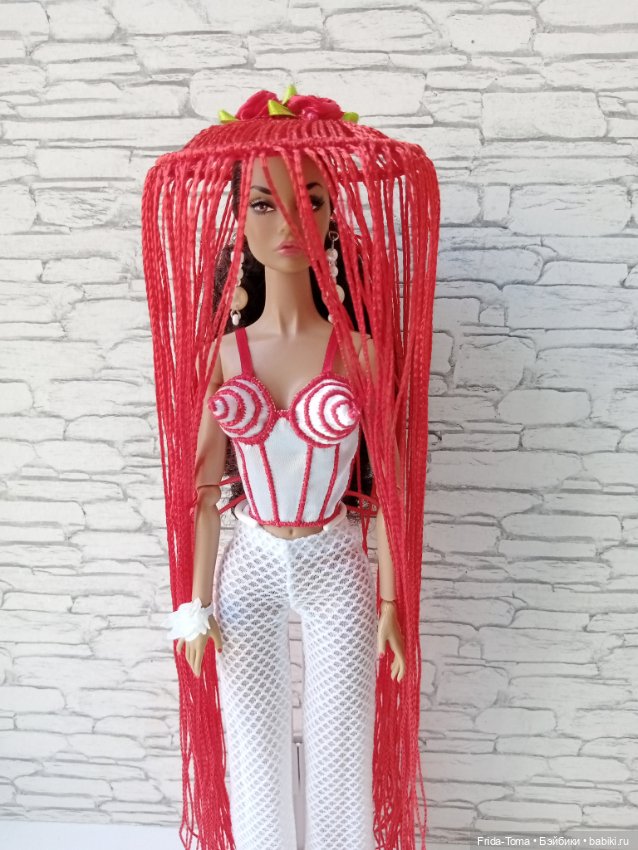 Шляпа на Поппи Паркер барби интегрити Дисней вордбокс Момоко (фото 8)