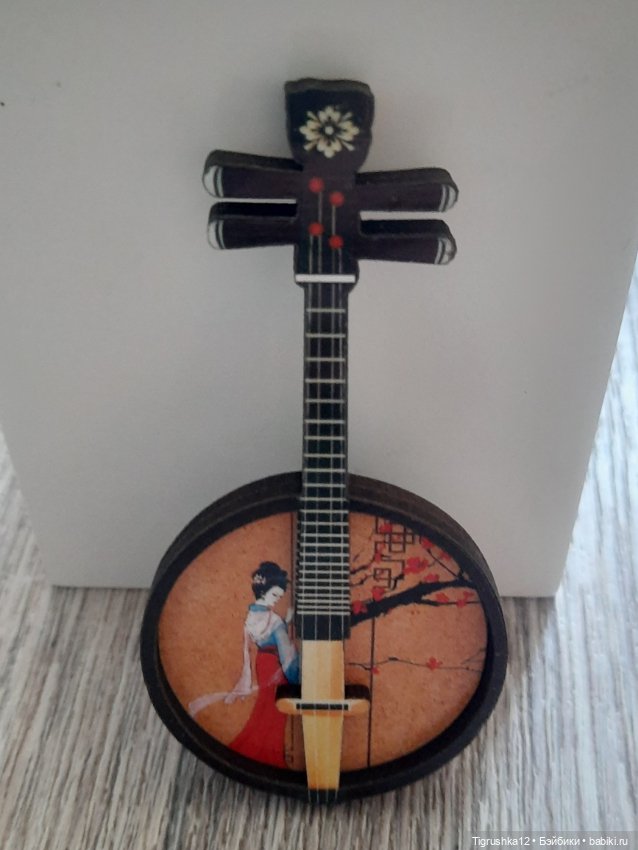 Музыкальный инструмент — Миниатюра для кукол (фото 3)