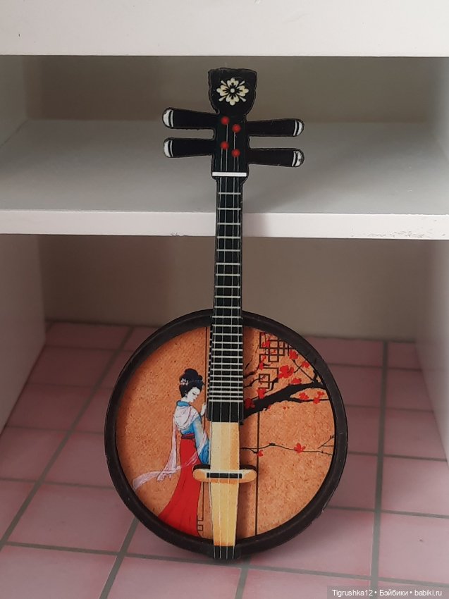 Музыкальный инструмент — Миниатюра для кукол (фото 5)