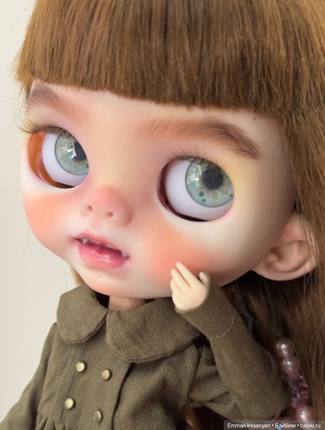 Блайз кастом с долепкой/ Blythe sculpted