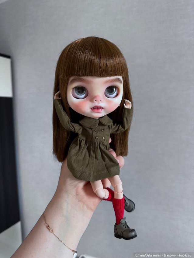 Блайз кастом с долепкой/ Blythe sculpted (фото 5)