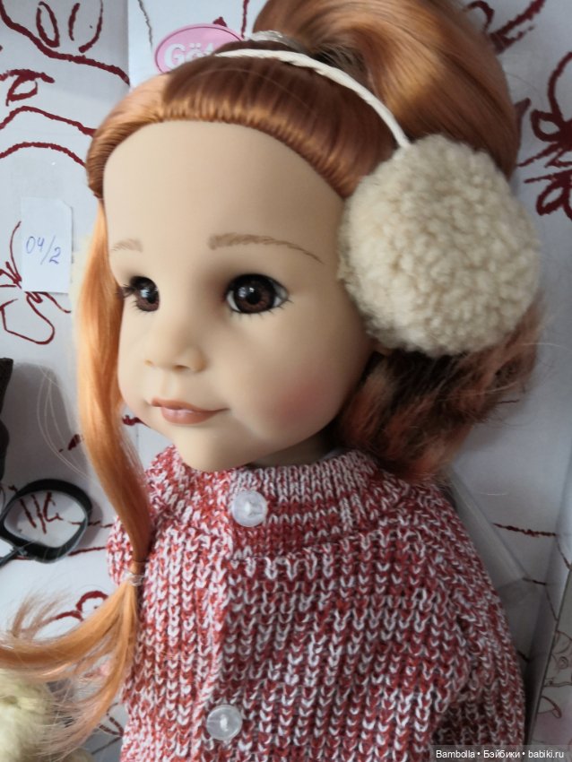 Куколка Ханна с собачкой фирмы Готц Gotz #04/2 (фото 3)