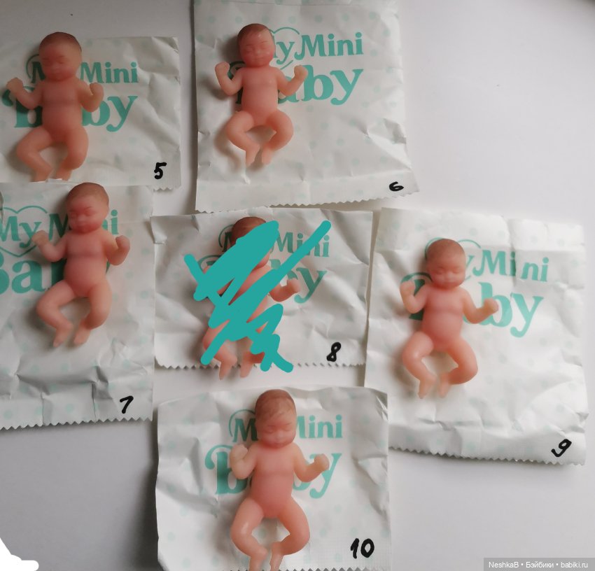 Пупсики из шариков Zuru 1й волны (фото 4)