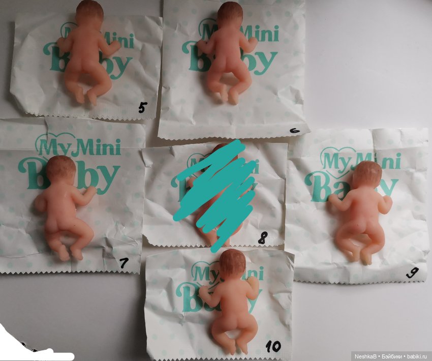 Пупсики из шариков Zuru 1й волны (фото 5)