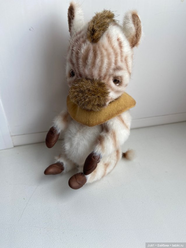 Тедди зебра — Авторские игрушки (фото 4)