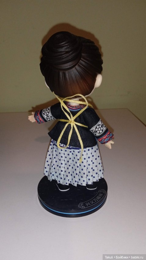 Шарнирная кукла в китайском национальном костюме (фото 4)