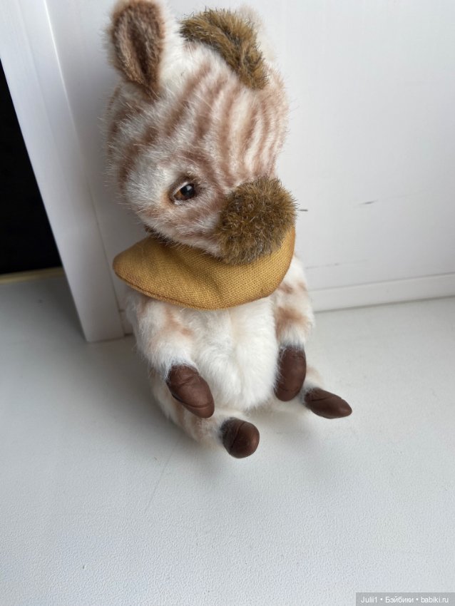 Тедди зебра — Авторские игрушки (фото 6)