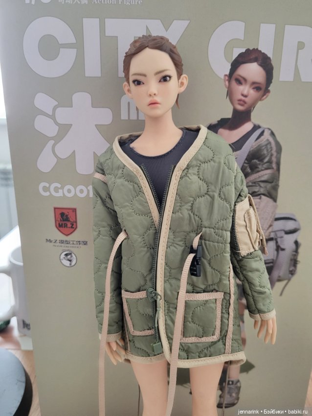 Mr. Z City girl Mu — Шарнирные куклы (не BJD)