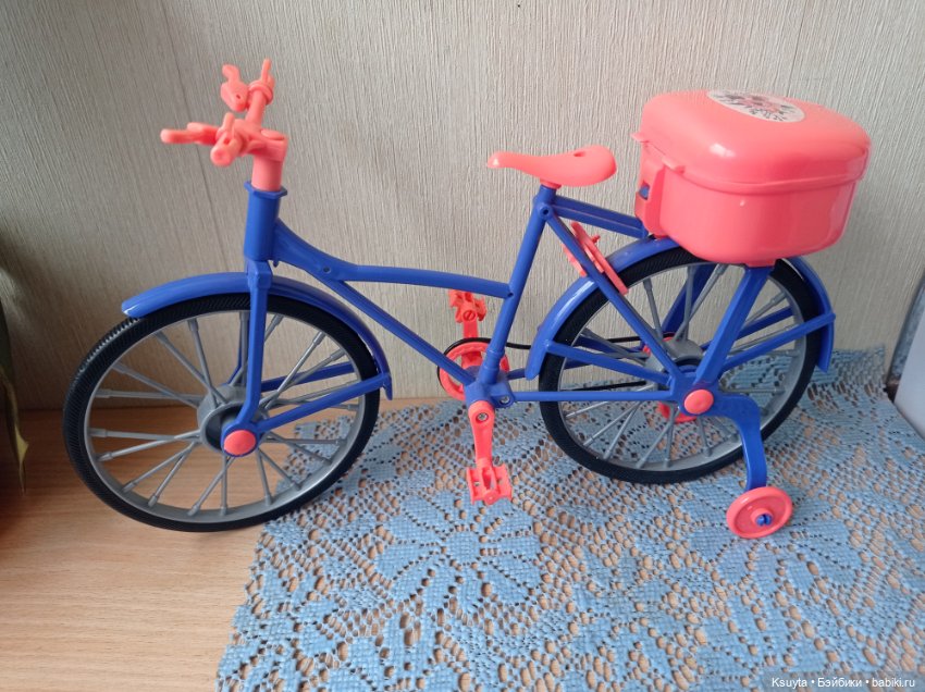 Велосипед и мотоцикл для кукол (фото 6)