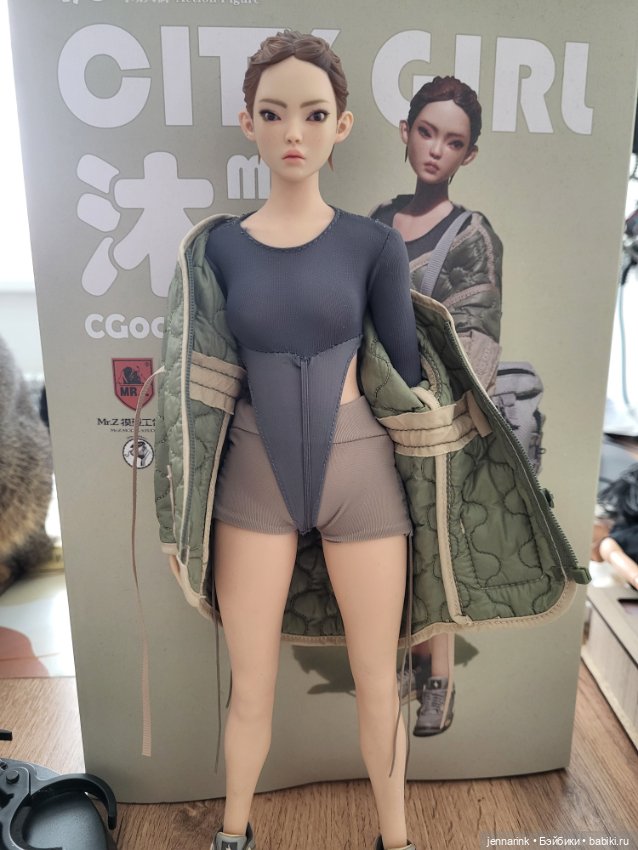 Mr. Z City girl Mu — Шарнирные куклы (не BJD) (фото 5)
