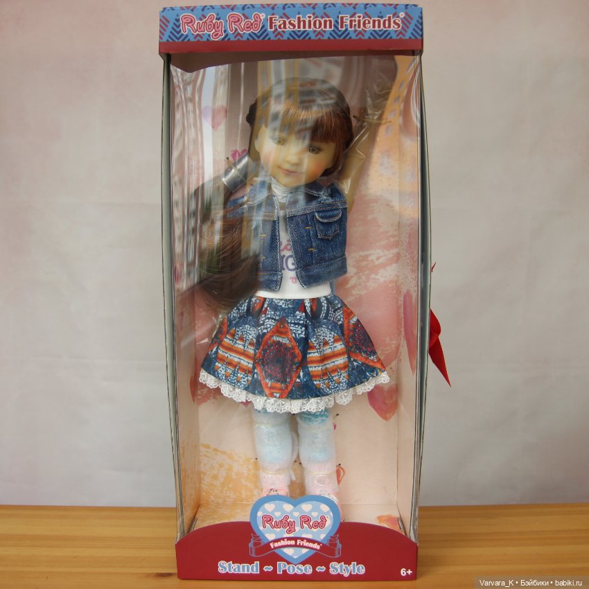 Ruby Red шарнирная Кукла Бэлла "Fashion Friends ", 37 см