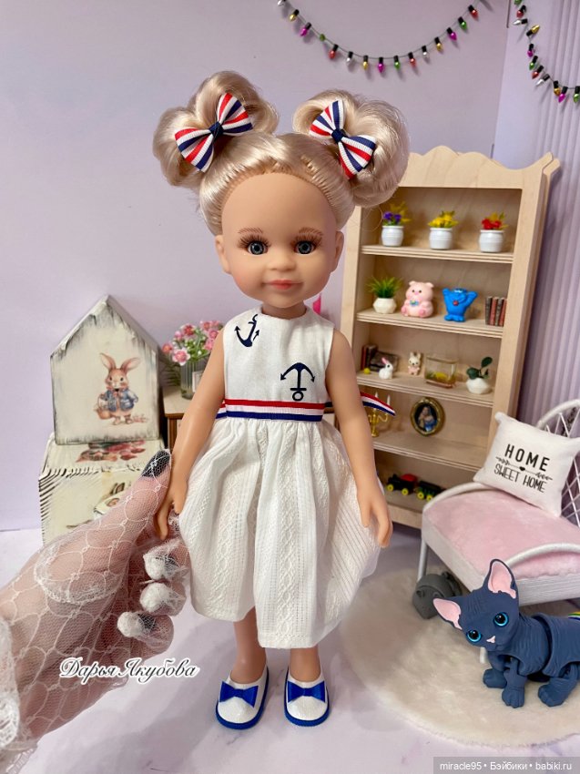 Кукла Клепа от Паола Рейна (Клео, Клеопатра) (фото 9)