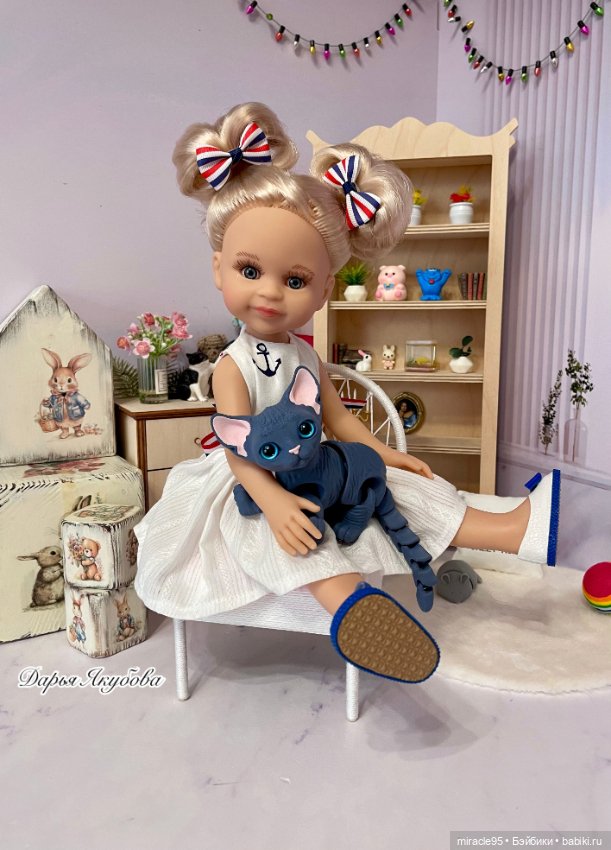 Кукла Клепа от Паола Рейна (Клео, Клеопатра) (фото 7)