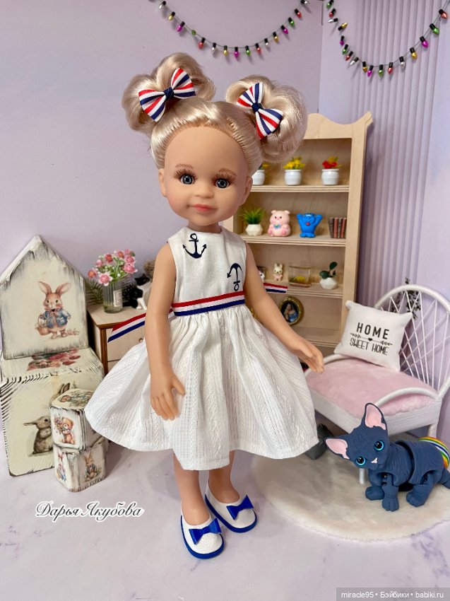 Кукла Клепа от Паола Рейна (Клео, Клеопатра) (фото 3)