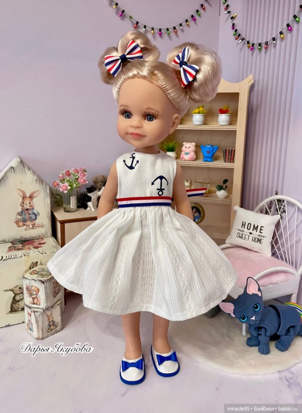 Кукла Клепа от Паола Рейна (Клео, Клеопатра) (фото 5)