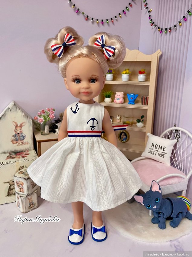 Кукла Клепа от Паола Рейна (Клео, Клеопатра) (фото 6)