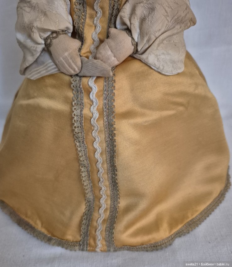 Кукла чайница СССР "Девушка в сарафане" (фото 7)