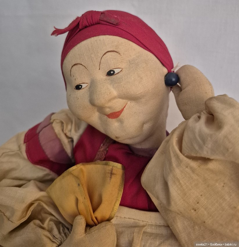Кукла-грелка "Сплетница" — Винтажные куклы и игрушки детства (фото 4)