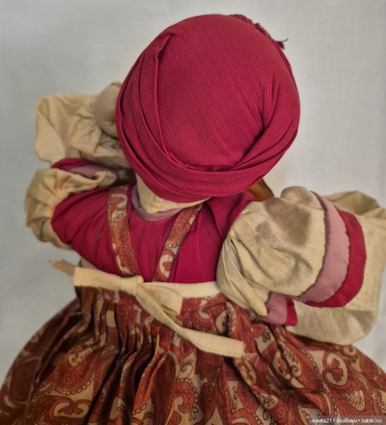 Кукла-грелка "Сплетница" — Винтажные куклы и игрушки детства