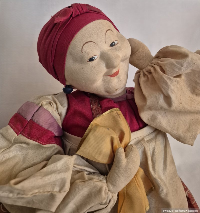 Кукла-грелка "Сплетница" — Винтажные куклы и игрушки детства (фото 3)