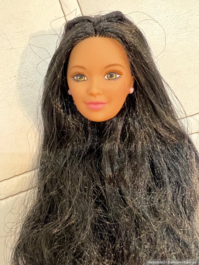 Голова Барби принцесса 1999 год Кира, (фото 8)