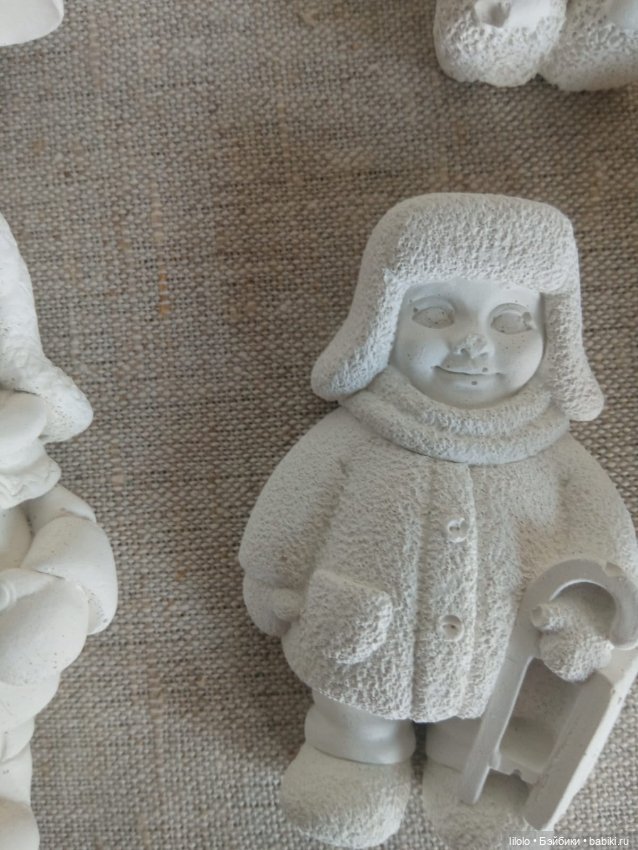 Гипсовые новогодние фигурки (фото 2)