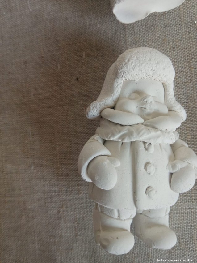 Гипсовые новогодние фигурки (фото 3)