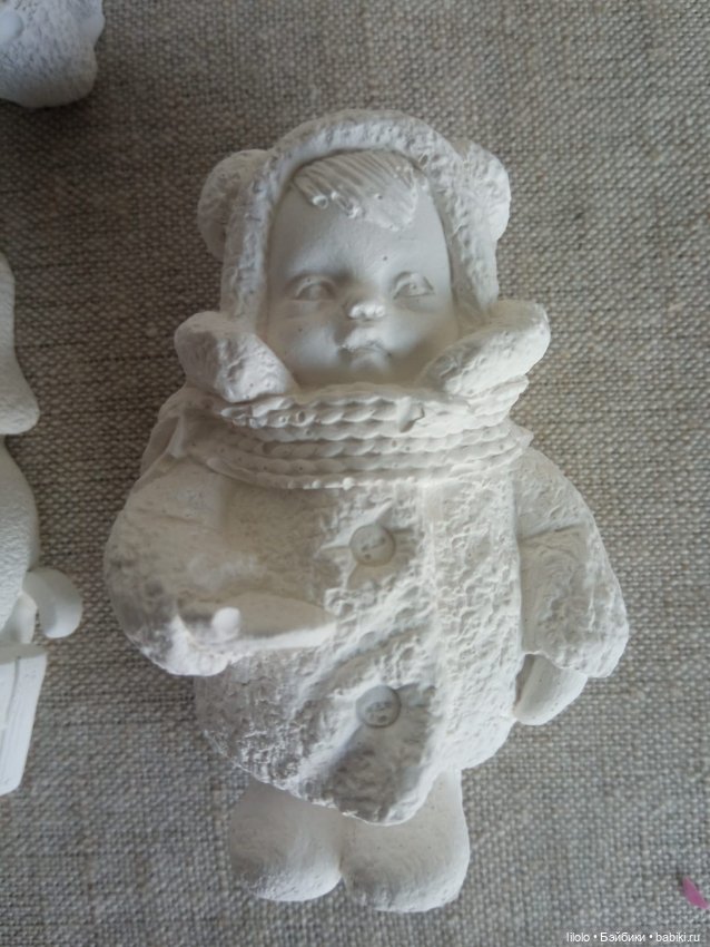 Гипсовые новогодние фигурки