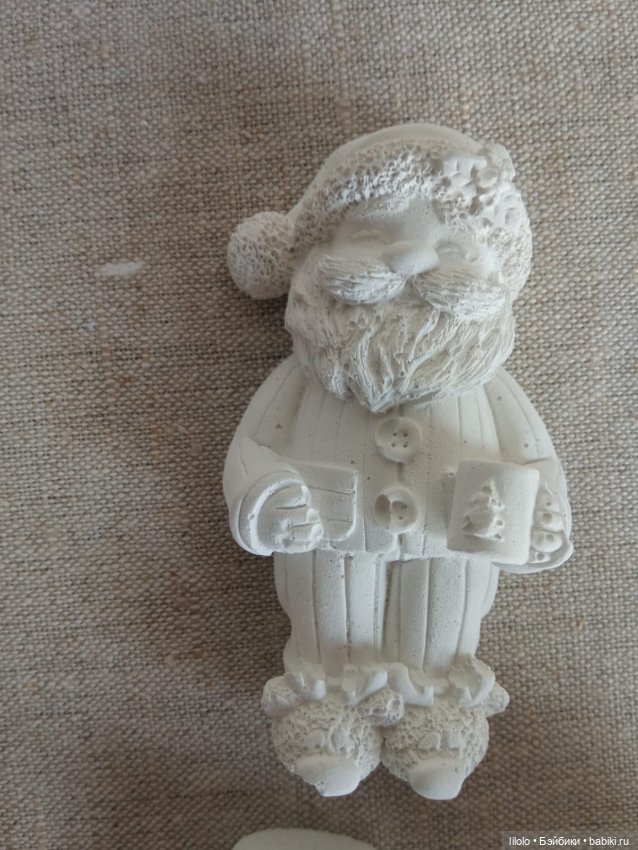 Гипсовые новогодние фигурки (фото 4)