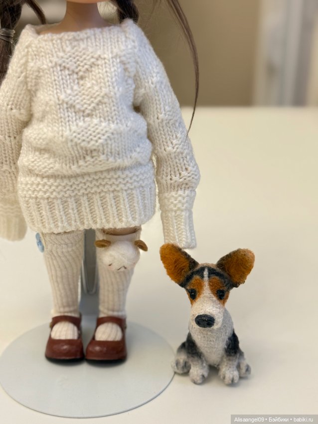 Собачка( друг для вашей куколки) (фото 8)