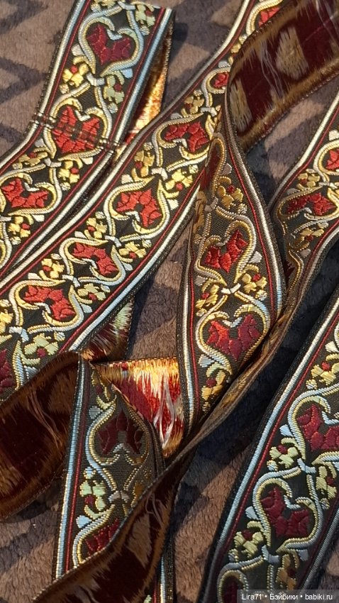 Тесьма винтажная жаккардовая (фото 4)