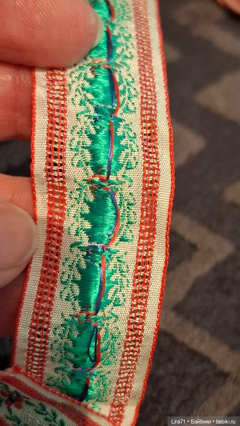 Тесьма винтажная вискоза — Кружево (фото 2)