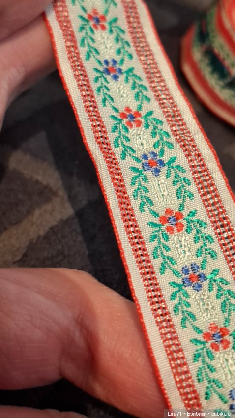 Тесьма винтажная вискоза — Кружево (фото 3)