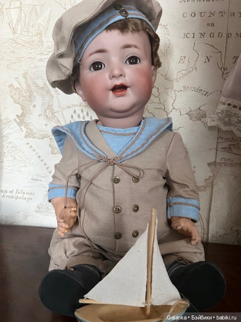 Антикварная кукла Kämmer Reinhardt 126