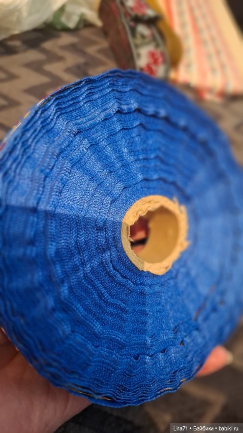 Тесьма с вышивкой вискозным шелком (фото 6)