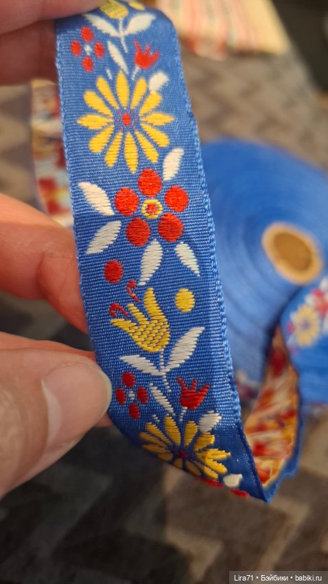 Тесьма винтажная жаккардовая (фото 2)