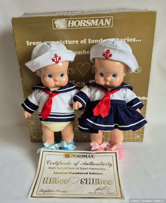 HEbee and SHEbee от Horsman (продажа лотом) (фото 10)