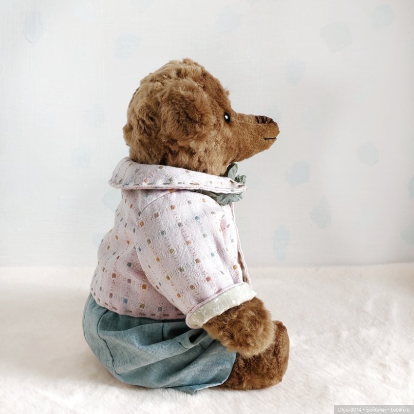 Григорий, мишка ручной работы (фото 3)