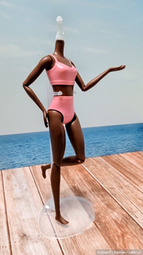 Тело от 2022 Barbie Series 1 Cutie Reveal Kitty Doll (HHG20) (фото 4)