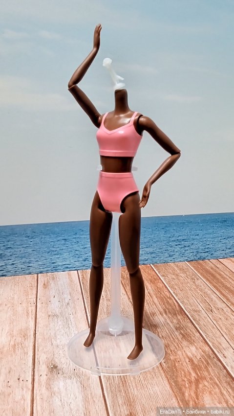 Тело от 2022 Barbie Series 1 Cutie Reveal Kitty Doll (HHG20) (фото 5)