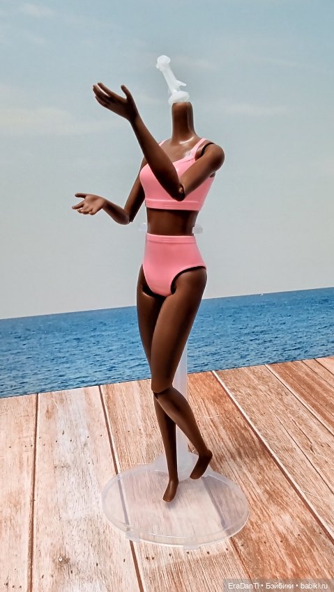 Тело от 2022 Barbie Series 1 Cutie Reveal Kitty Doll (HHG20) (фото 6)